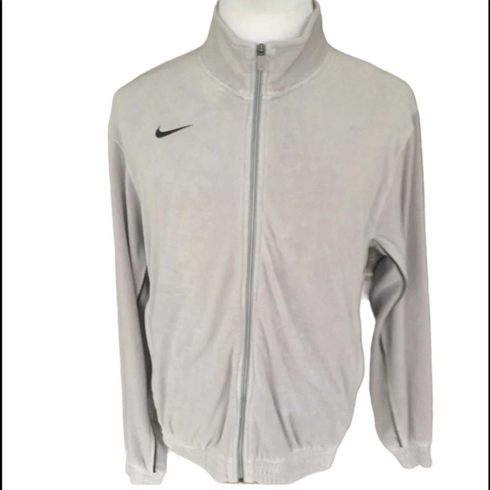 Nike Men's Full Zip Fleece Size Small Grey